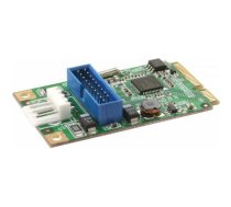 Kontroler InLine Mini-PCIe - 19-pin USB 3.0 (66900) | 66900  | 4043718192922