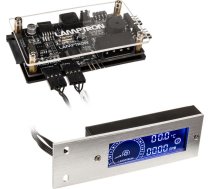 Lamptron Kontroler wentylatorów TC20 PCI RGB - srebrny (LAMP-TC20S) | LULS-314  | 6900628404065