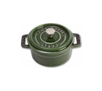 STAUB Staub Mini Cocotte 10cm round basil green, cast iron | 40509-804-0  | 3272341010858