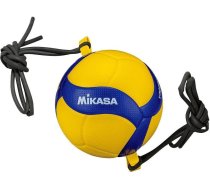 Mikasa Piłka siatkowa V300W-AT-TR z gumami żółto-niebieska r. 5 | P8279  | 4907225881123