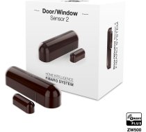 Fibaro FGDW-002-5 ZW5 door/window sensor Wireless Brown | FGDW-002-7 ZW5  | 5902701700409 | INDFIBCZU0057