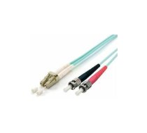 Equip Patchcord światłowodowy LC - ST Multimode Duplex OM3, 1m (255211) | 255211  | 4015867166789