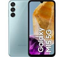 Samsung Galaxy M15 16.5 cm (6.5") Hybrid Dual SIM 5G USB Type-C 4 GB 128 GB 6000 mAh Light Blue | SM-M156BLBUEUE  | 8806095492988