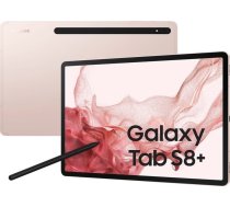 Samsung Galaxy Tab S8+, 128 GB, WiFi + 5G, rozā zelta - Planšetdators | SM-X806BIDAEUE  | 8806094149470
