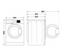 Indesit MTWSE61294WKEE  Washing Machine | HWINDRFL61294WK  | 8050147661611 | MTWSE61294WKEE