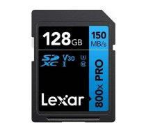 MEMORY SDXC 128GB UHS-I/LSD0800P128G-BNNNG LEXAR | LSD0800P128G-BNNNG  | 843367130146