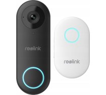 Reolink D340P - 5MP Wired Video Doorbell with Chime, PoE, Person Detection, Two-Way Audio, Works with NVRs, white | D340P  | 6975253983308 | SDORLNWDB0003