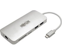 HUB USB Eaton Eaton Tripp Lite USB-C Dock - 4K HDMI, USB 3.2 Gen 1, USB-A/C Hub, GbE, Memory Card, 60W PD Charging | U442-DOCK11-S  | 0037332213372
