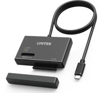 Unitek Mostek USB-C na dyski SATA i M.2 MVMe | S1232A01-EU  | 4894160051776