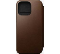 Nomad Nomad Modern Leather Folio, brown - iPhone 15 Pro Max | NM01633785  | 856500016337