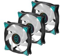 Wentylator Iceberg IceGALE ARGB 120 mm Czarny 3-pack (ICEGALE12A-B3A) | ICEGALE12A-B3A  | 1230000071598