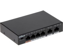 Dahua Technology PFS3006-4ET-60 network switch Unmanaged Fast Ethernet (10/100) Power over Ethernet (PoE) Black | DH-PFS3006-4ET-60-V2  | 6923172500717