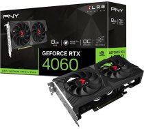 Graphics card GeForce RTX 4060 8GB OC VERTO DUAL FAN DLSS 3 | VCG40608DFXPB1-O  | 4718006456146