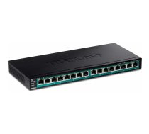 Switch TRENDnet 16-PORT GIGABIT POE+ SWITCH | TPE-TG161H  | 0710931162363