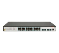 Switch Fiberhome FiberHome S5800-28T-X-AC łącza sieciowe Zarządzany L2/L3 Gigabit Ethernet (10/100/1000) 1U Czarny, Szary | S5800-28T-X-AC  | 6975489914244