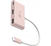 j5create JCA379ER - USB-C® to HDMI™ & USB™ Type-A with Power Delivery | JCA379ER-N  | 4712795087512