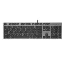 A4Tech KV-300H keyboard USB QWERTY Black,Grey | KV300HUSB  | 4711421846707