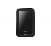 ADATA Classic HV300 1TB ārējais HDD disks melns (AHV300-1TU31-CBK) | DHADAZBT10HV30B  | 4713218464972 | AHV300-1TU31-CBK