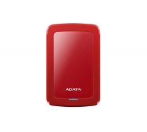 ADATA Classic HV300 1TB ārējais HDD disks sarkans (AHV300-1TU31-CRD) | DHADAZBT10HV30R  | 4713218465009 | AHV300-1TU31-CRD