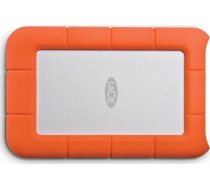 Ārējais HDD LaCie Rugged Mini 1TB sudraba un oranža krāsa (301558) | 301558  | 3660619315581