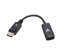 AV adapteris V7 DisplayPort — HDMI melns (V7DPHDMIACTV) | V7DPHDMIACTV  | 0662919114683