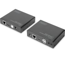 AV signāla pārraides sistēma Digitus Adap Digitus HDMI HDBaseT 2.0 paplašinātāja komplekts 100m | DS-55505  | 4016032472667