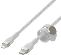 Belkin USB-C — zibens kabelis, 3 m balts (CAA011BT3MWH) | CAA011BT3MWH  | 745883832583 | KBABEIUSB0079