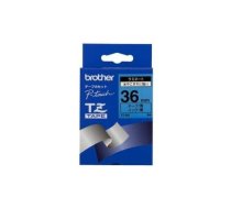 Brother zila lente TZ-561, melna apdruka | TZ561  | 4977766686594