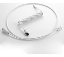 Cablemod USB Pro tinuma tastatūras kabelis USB-C zu USB Type A, Glacier White - 150cm | CM-PKCA-CWAW-WW150WW-R  | 0712198995609