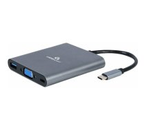 Cablexpert USB-C stacija/replicators (A-CM-COMBO6-01) | A-CM-COMBO6-01  | 8716309121453