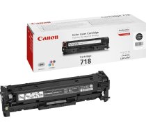 Canon CRG-718 oriģinālais melnais toneris (2662B002AA) | 2662B002AA  | 5711045530623