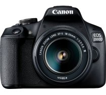 Canon EOS 2000D EF/EF-S 18-55 mm F/3.5-5.6 DC SLR kamera | 2728C002  | 4549292111842