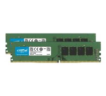 Crucial DIMM 16 GB DDR4-3200 (2 x 8 GB) dubultais komplekts, RAM | 1798445  | 0649528903556 | CT2K8G4DFRA32A