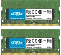 Crucial SODIMM klēpjdatora atmiņa, DDR4, 16 GB, 2400 MHz, CL17 (CT2K8G4SFS824A) | CT2K8G4SFS824A  | 0649528776341