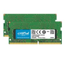 Crucial SODIMM klēpjdatora atmiņa, DDR4, 32 GB, 2400 MHz, CL17 (CT2K16G4SFD824A) | CT2K16G4SFD824A  | 4540395714176