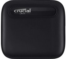 Crucial X6 1TB ārējais SSD disks melns (CT1000X6SSD9) | CT1000X6SSD9  | 649528901262
