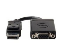 Dell DisplayPort — D-Sub (VGA) AV adapteris, melns (displeja ports uz VGA adapteri) | Display Port to VGA Adapter  | 5704174215424
