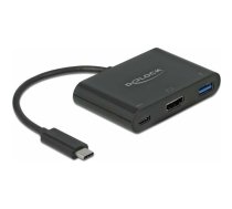 Delock USB adapteris DELOCK USB Type-C adapteris > HDMI 4K 30Hz USB Type-A/C PD | 64091  | 4043619640911