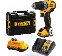 DEWALT DCD701D2-QW Cordless Drill 2x 12V 2Ah XR TSTAK Black, Yellow | DCD701D2-QW  | 5035048709832 | NAKDEWWWK0050