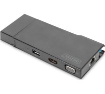 Digitus DA-70894 USB stacija/replikators | DA-70894  | 4016032480914