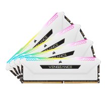 Corsair DIMM 64 GB DDR4-3600 (4x 16 GB) četrstūra komplekts, atmiņa | 1751526  | 0840006643296 | CMH64GX4M4D3600C18W