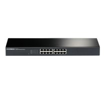 Edimax GS-1016 V2 network switch Managed Gigabit Ethernet (10/100/1000) Black | GS-1016  | 4717964704283