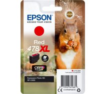 Epson Epson 478XL tinte - 10,2 ml - Liela ietilpība - sarkana - Oriģināls - Tintes kasetne - Expression Photo XP-8500, XP-8500 Small-in-One (C13T04F54010) | C13T04F54010