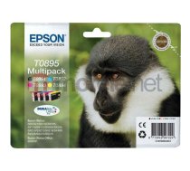 Epson tintes kasetnes T0895 / C13T08954010 (ciāna, fuksīna, dzeltena, melna) | C13T08954010  | 8715946507224