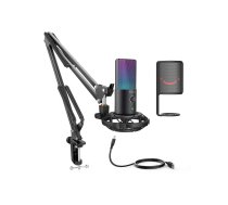 FIFINE T669 PRO3 Wired Microphone with RGB Lighting and Stand | USB | FIFINET669PRO3