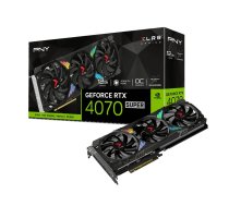 PNY Graphics card GeForce RTX 4070 SUPER 12GB XLR8 GAMING VERTO | KGPNYN4070S12TF  | 4718006456740 | VCG4070S12TFXXPB1-O