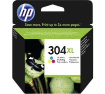 HP Ink Original 304XL trīskrāsu tintes kasetne (N9K07AE#UUS) | N9K07AE#UUS  | 8898948607984