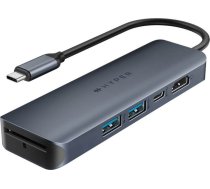 HyperDrive USB HUB HyperDrive Next 6-port USB-C centrmezgls HDMI/4K60Hz/SD/MAC/PC/Chromebook/ | HD4002GL  | 6941921149024