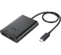 I-TEC C31 USB-C — HDMI x2 USB adapteris, melns (C31DUAL4K60HDMI) | C31DUAL4K60HDMI  | 8595611706561