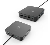 I-TEC Dual DP USB-C stacija/replikators (C31TRI4KDPDPRO100) | C31TRI4KDPDPRO100  | 8595611706134